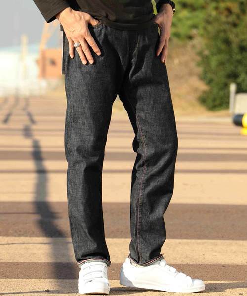 MEN'S BIGI(メンズビギ)の「10oz インディゴデニム(デニムパンツ・メンズ・ネイビー・SS/S/M/L)」の7枚目の写真