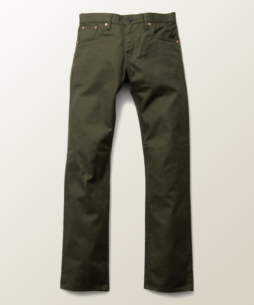 Levi S リーバイス の 502 レギュラーストレート オリーブグリーン Made In Japan その他パンツ Wear