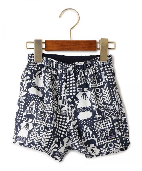 patagonia（パタゴニア）の「【patagonia(パタゴニア)】19/Baggies Shorts（その他パンツ・キッズ・オリーブ/ネイビー・5T/4T/3T）」の2枚目の写真