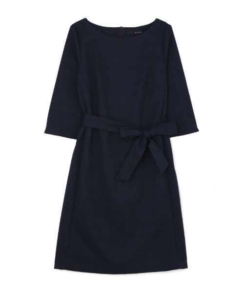 22 OCTOBRE(ヴァンドゥ-オクトーブル)の「グレンチェックポンチワンピース(ワンピース・レディース・グレー/ブルー・38/40)」の2枚目の写真