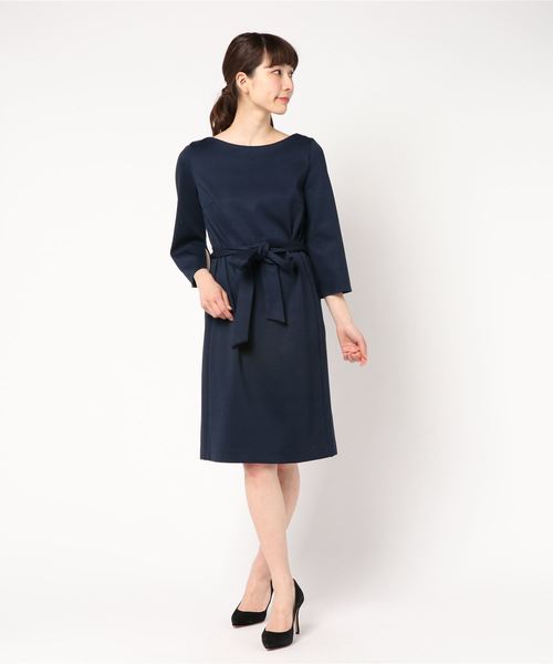 22 OCTOBRE(ヴァンドゥ-オクトーブル)の「グレンチェックポンチワンピース(ワンピース・レディース・グレー/ブルー・38/40)」の14枚目の写真