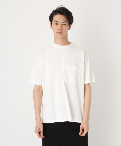 niko and...（ニコアンド）の「アディコットビッグTシャツ【niko and ...】（Tシャツ/カットソー・メンズ・ブラック/グリーン/パープル/ホワイト・LARGE/MEDIUM）」の10枚目の写真