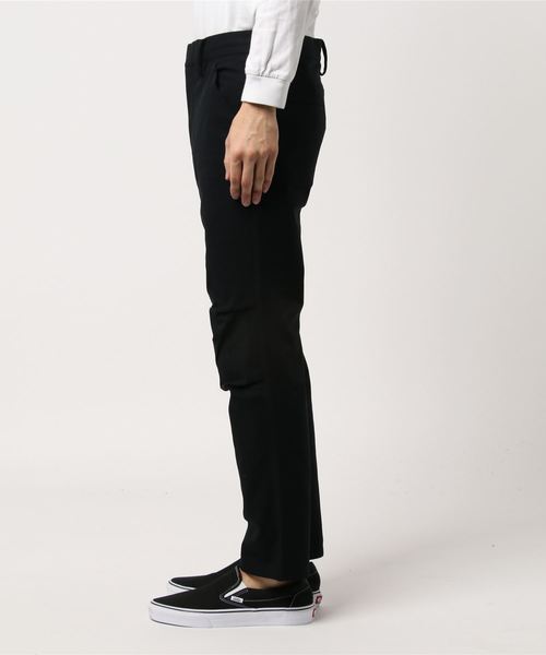 STUDIOUS（ステュディオス）の「【THEE】ニットスリットパンツ/TW-PT-01（その他パンツ・メンズ・ブラック・1/2）」の3枚目の写真
