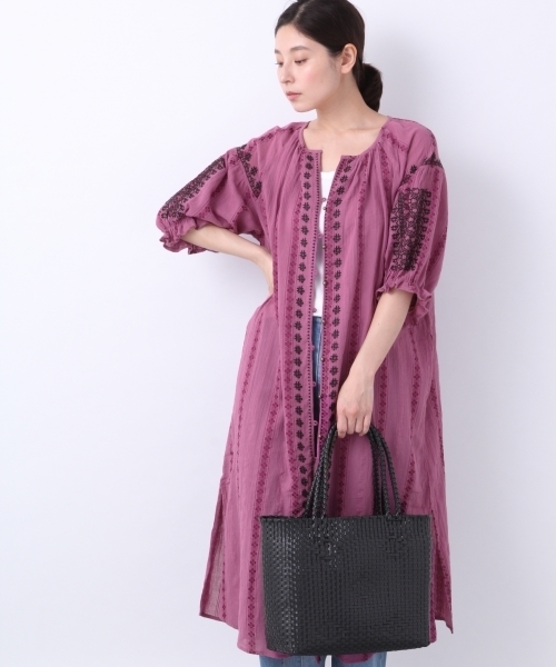 Lepsim レプシィム の シシュウツカイワンピースコート その他アウター Wear