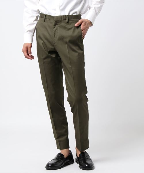 WILD LIFE TAILOR Adam et Rope'(ワイルドテーラーアダムエロペ )の「【Wild Life Tailor】サージストレッチアンクルトラウザー(その他パンツ・メンズ・モスグリーン/ネイビー/ベージュ・L/M/S)」の3枚目の写真