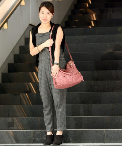 SAZABY(サザビー)の「レザ-バッグスLSE12888(トートバッグ・レディース・モカ/グリーン系その他/オレンジ/ネイビー/エンジ/ブルー系その他/レッド/ライトグレー/ブルー/ブラック/プラム/ミント/ピンク・FREE)」の14枚目の写真