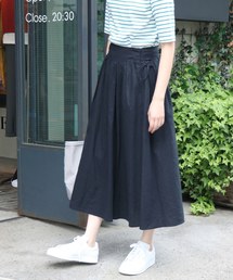 SLOBE IENA | カラーリネンタックギャザースカート◆(スカート)