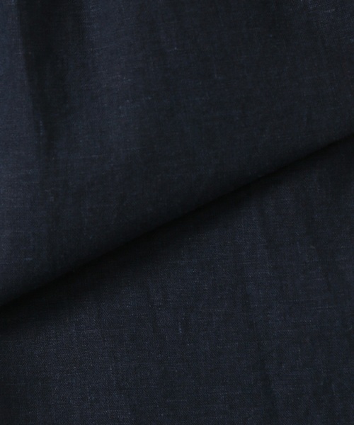 SLOBE IENA（スローブイエナ）の「カラーリネンタックギャザースカート◆（スカート・レディース・ネイビー/イエロー/グリーン/ラベンダー・40/38/36/S36/T38）」の5枚目の写真