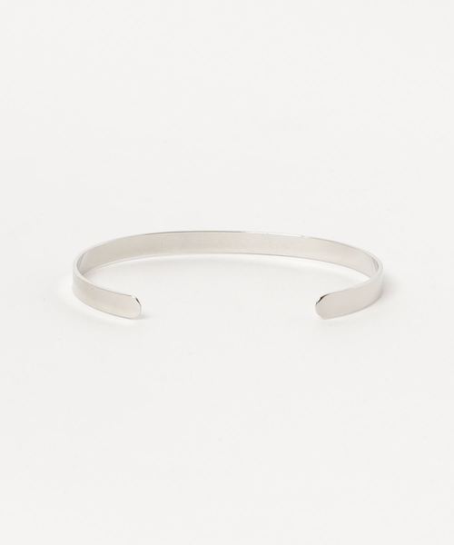 WEGO（ウィゴー）の「WEGO/プレーンメタルバングル（バングル/リストバンド・メンズ・シルバー・FREE）」の2枚目の写真