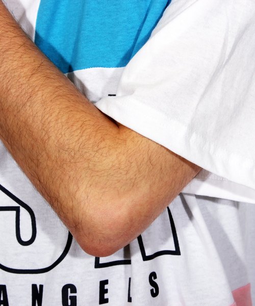 ８(eight)（エイト）の「USA ロゴ ビッグTシャツ（Tシャツ/カットソー・メンズ・レッド/ブルー/グリーン・MEDIUM/LARGE）」の13枚目の写真