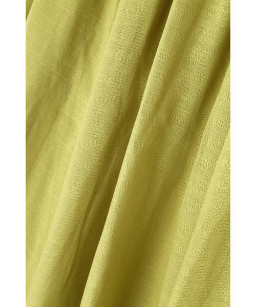 N.(N. Natural Beauty Basic)(エヌエヌナチュラルビューティーベーシック)の「麻マキシスカート(スカート・レディース・ブラウン/イエロー/ブラック・MEDIUM)」の19枚目の写真