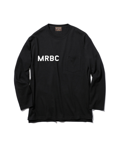 MR.OLIVE（ミスターオリーブ）の「< 直営店限定 > M.R.B.C EMBLEM / BIG SILHOUETTE POCKET LONGSLEEVE T-SHIRT（Tシャツ/カットソー・メンズ・オフホワイト/ブラック/グレー・SMALL/MEDIUM/LARGE/X-LARGE）」の5枚目の写真