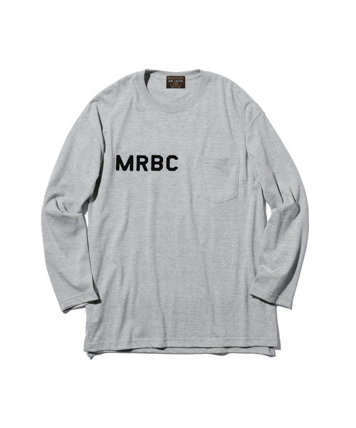 MR.OLIVE（ミスターオリーブ）の「< 直営店限定 > M.R.B.C EMBLEM / BIG SILHOUETTE POCKET LONGSLEEVE T-SHIRT（Tシャツ/カットソー・メンズ・オフホワイト/ブラック/グレー・SMALL/MEDIUM/LARGE/X-LARGE）」の6枚目の写真