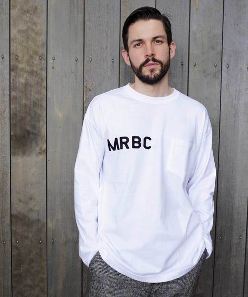 MR.OLIVE（ミスターオリーブ）の「< 直営店限定 > M.R.B.C EMBLEM / BIG SILHOUETTE POCKET LONGSLEEVE T-SHIRT（Tシャツ/カットソー・メンズ・オフホワイト/ブラック/グレー・SMALL/MEDIUM/LARGE/X-LARGE）」の13枚目の写真