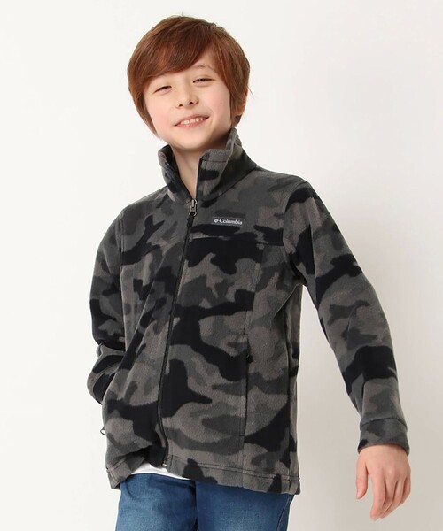 Columbia（コロンビア）の「Columbia/ 【KIDS】ジングIIIフリース /コロンビア（ブルゾン・キッズ・ブラック/ネイビー/レッド/イエロー/レッド系その他/オレンジ/ダークブルー/カーキ/ブルー/ベージュ/クリアレッド/グリーン/ブルー系その他/ブラック×レッド/グレー系その他/ブラック×グレー/ブルー系その他2/パープル系その他/グレー/リアルツリーカモ/グリーン系その他2/グリーン系その他/グレー系その他2/ブルーグリーン/レッド系その他2/ブルー系その他3/ブラック×ブルー/ベージュ系その他/ブラウン/レッド系その他3/グリーン系その他3/ブルー系その他4・S/M/L/XS/XXS）」の7枚目の写真