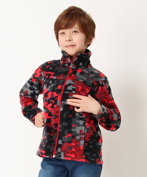 Columbia（コロンビア）の「Columbia/ 【KIDS】ジングIIIフリース /コロンビア（ブルゾン・キッズ・ブラック/ネイビー/レッド/イエロー/レッド系その他/オレンジ/ダークブルー/カーキ/ブルー/ベージュ/クリアレッド/グリーン/ブルー系その他/ブラック×レッド/グレー系その他/ブラック×グレー/ブルー系その他2/パープル系その他/グレー/リアルツリーカモ/グリーン系その他2/グリーン系その他/グレー系その他2/ブルーグリーン/レッド系その他2/ブルー系その他3/ブラック×ブルー/ベージュ系その他/ブラウン/レッド系その他3/グリーン系その他3/ブルー系その他4・S/M/L/XS/XXS）」の4枚目の写真