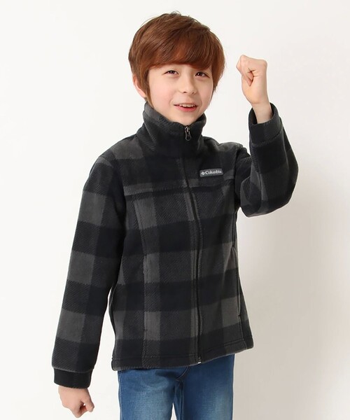 Columbia（コロンビア）の「Columbia/ 【KIDS】ジングIIIフリース /コロンビア（ブルゾン・キッズ・ブラック/ネイビー/レッド/イエロー/レッド系その他/オレンジ/ダークブルー/カーキ/ブルー/ベージュ/クリアレッド/グリーン/ブルー系その他/ブラック×レッド/グレー系その他/ブラック×グレー/ブルー系その他2/パープル系その他/グレー/リアルツリーカモ/グリーン系その他2/グリーン系その他/グレー系その他2/ブルーグリーン/レッド系その他2/ブルー系その他3/ブラック×ブルー/ベージュ系その他/ブラウン/レッド系その他3/グリーン系その他3/ブルー系その他4・S/M/L/XS/XXS）」の3枚目の写真