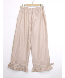 ピンクハウス 生成 裾豪華ピコフリル 綿ローンドロワーズ 2021年