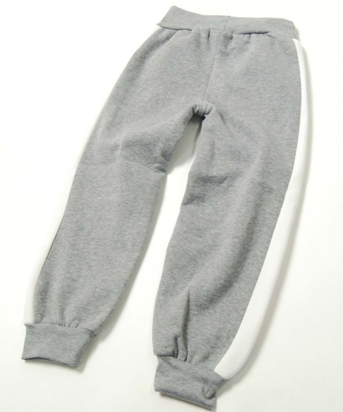 パイル起毛 パンツ パンツ パーカー ライン Casual カジュアル のファッション セットアップ ワンポイントロゴ ライン Zipパーカー キッズ パーカー The