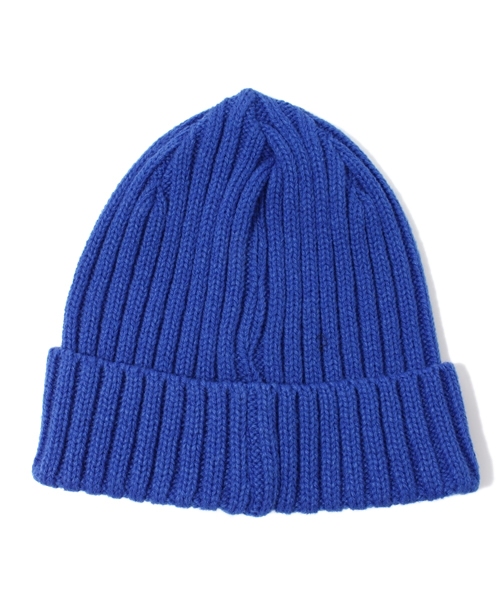 BEAUTY&YOUTH UNITED ARROWS（ビューティーアンドユースユナイテッドアローズ）の「＜RACAL＞ 2×2 RIB ワッチCAP/ニット帽（ニットキャップ/ビーニー・メンズ・ブラック/グレー/ベージュ/ワインレッド/オレンジ/ダークグリーン/コバルトブルー/ネイビー・ONESIZE）」の9枚目の写真