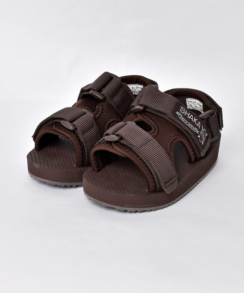 SHAKA(シャカ)の「2020年モデル【SHAKA / シャカ】CHILLOUT KIDS(サンダル・キッズ・ブラック/ブラック系その他/グレー/ダークブラウン/ネイビー/ライトベージュ/レオパード・10/11/12/13)」の4枚目の写真