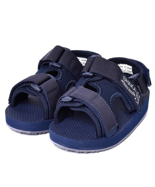 SHAKA(シャカ)の「2020年モデル【SHAKA / シャカ】CHILLOUT KIDS(サンダル・キッズ・ブラック/ブラック系その他/グレー/ダークブラウン/ネイビー/ライトベージュ/レオパード・10/11/12/13)」の6枚目の写真