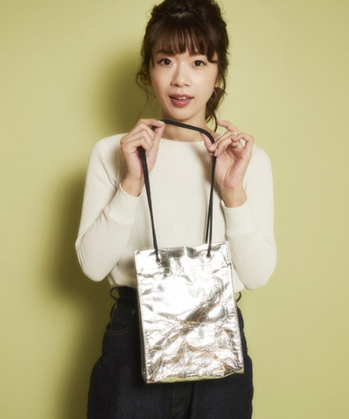 CONTROL FREAK(コントロールフリーク)の「レイヤードシートトートバッグ(トートバッグ・レディース・その他/レッド/シルバー・FREE)」の19枚目の写真