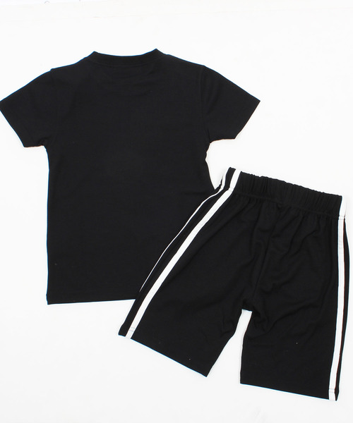 THE CASUAL(カジュアル)の「吸汗ワッフルアメカジプリント半袖セットアップ キッズ(Tシャツ/カットソー・キッズ・レッド/ブルー系その他/ブラック/ネイビー/チャコールグレー/ブラック系その他/グリーン/ロイヤルブルー・140cm/130cm/110cm/120cm/150cm/160cm)」の17枚目の写真