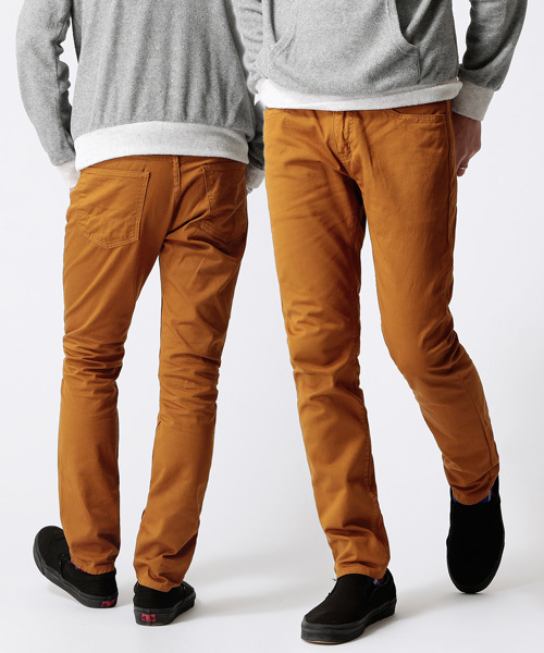 BEAMS（ビームス）の「○BEAMS / ガーメントダイ ストレッチ 5ポケットパンツ（チノパンツ・メンズ・イエロー系その他/グリーン/ブルー・LARGE/SMALL/MEDIUM）」の3枚目の写真