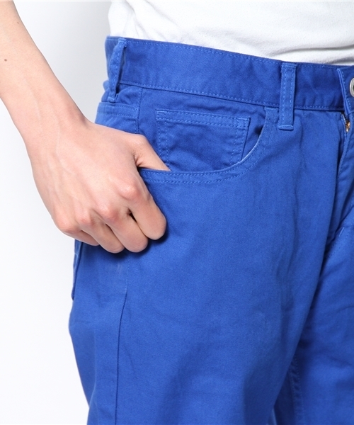 BEAMS（ビームス）の「○BEAMS / ガーメントダイ ストレッチ 5ポケットパンツ（チノパンツ・メンズ・イエロー系その他/グリーン/ブルー・LARGE/SMALL/MEDIUM）」の10枚目の写真