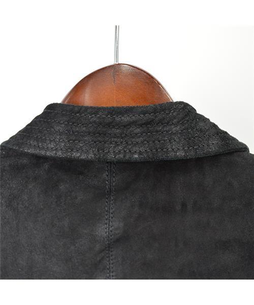 ブランド古着】レザーノースリーブライダースベスト（ベスト）｜HAIDER