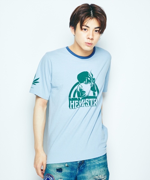 HYSTERIC GLAMOUR（ヒステリックグラマー）の「THE G．S．R pt Tシャツ（Tシャツ/カットソー・メンズ・ブルー/オレンジ/イエロー・LARGE/MEDIUM/SMALL/X-LARGE）」の2枚目の写真