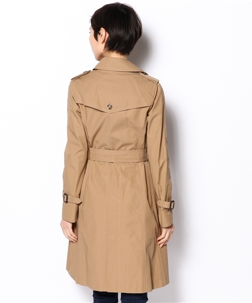allureville（アルアバイル）の「高密度ツイルトレンチコート（トレンチコート・レディース・ネイビー/キャメル/レッド・2/1）」の11枚目の写真