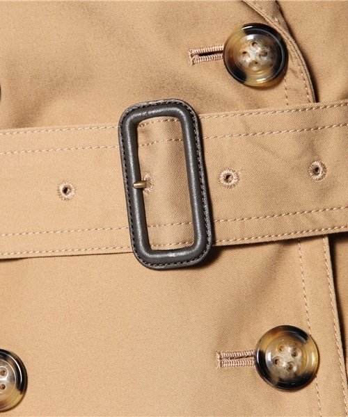 allureville（アルアバイル）の「高密度ツイルトレンチコート（トレンチコート・レディース・ネイビー/キャメル/レッド・2/1）」の6枚目の写真