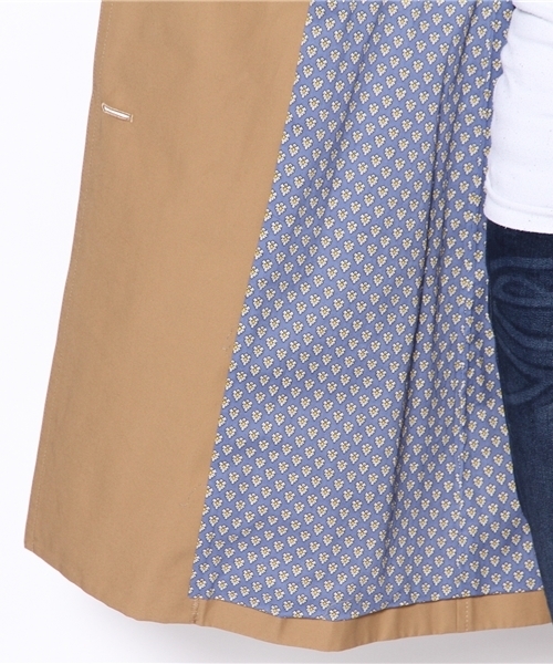 allureville（アルアバイル）の「高密度ツイルトレンチコート（トレンチコート・レディース・ネイビー/キャメル/レッド・2/1）」の7枚目の写真