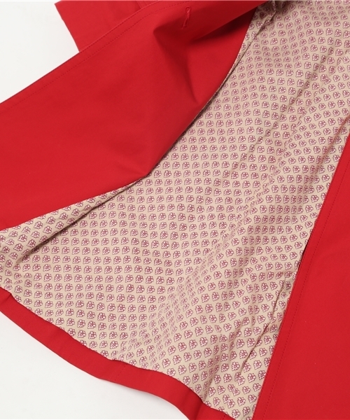 allureville（アルアバイル）の「高密度ツイルトレンチコート（トレンチコート・レディース・ネイビー/キャメル/レッド・2/1）」の4枚目の写真