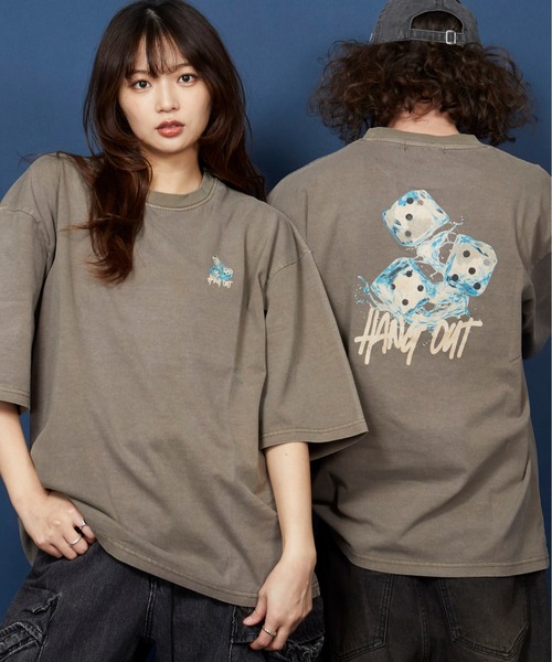 ★新品未使用タグ付き★トリーバーチ★Tシャツ★ヴィンテージ★綿100%★ セール】ヴィンテージライク 古着風 綿100％ピグメント加工T