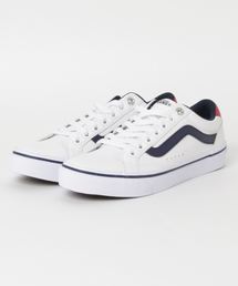 VANS | VANS ヴァンズ WEEKLY COURT ウィークリーコート V441  WHITE/NAVY/RED(スニーカー)