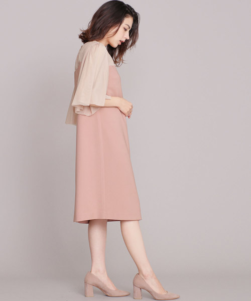 セール ワンピース Aperi ヨークギャザーサックワンピース ワンピース Nano Universe ナノユニバース のファッション