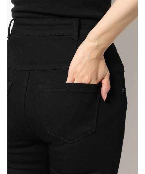 EMODA（エモダ）の「【ELDER】NUDEハイウエストデニム（デニムパンツ・レディース・ブラック/インディゴブルー・X-SMALL/SMALL/MEDIUM）」の8枚目の写真