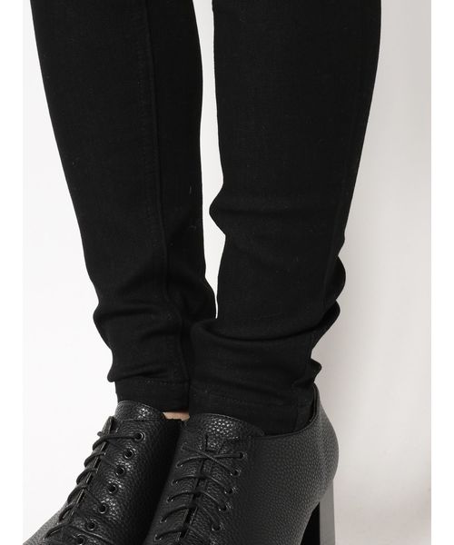 EMODA（エモダ）の「【ELDER】NUDEハイウエストデニム（デニムパンツ・レディース・ブラック/インディゴブルー・X-SMALL/SMALL/MEDIUM）」の22枚目の写真