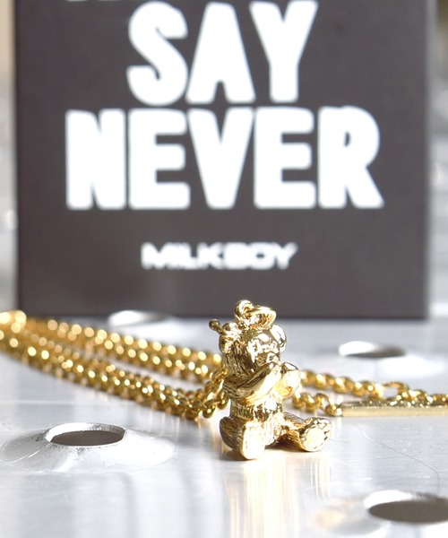 MILKBOY（ミルクボーイ）の「NEVER BEAR ネックレス（ネックレス