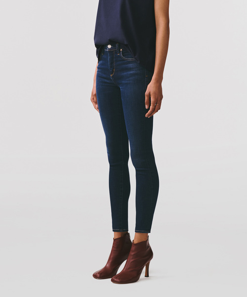 AGOLDE（エーゴールドイー）の「AGOLDE / "SOPHIE PRELUDE" ミッドライズスキニーデニムパンツ（デニムパンツ・レディース・ネイビー・23/24/25/26）」の6枚目の写真