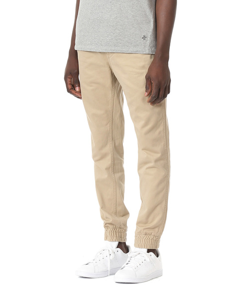 DAILY STANDARD by SANDINISTA(デイリースタンダードバイサンディニスタ)の「B.C. Chino Rib Pants - Slim / チノリブパンツ - スリム(チノパンツ・メンズ・ブラック/ベージュ/ネイビー/オリーブ・30inch/34inch/32inch)」の5枚目の写真