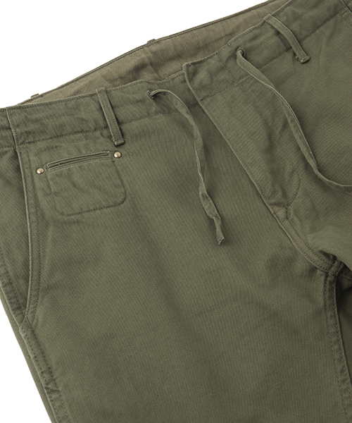 DAILY STANDARD by SANDINISTA(デイリースタンダードバイサンディニスタ)の「B.C. Chino Rib Pants - Slim / チノリブパンツ - スリム(チノパンツ・メンズ・ブラック/ベージュ/ネイビー/オリーブ・30inch/34inch/32inch)」の22枚目の写真