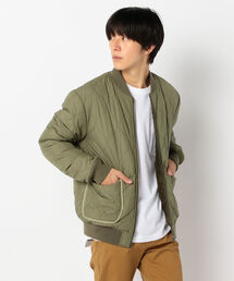 【WEB限定】キルティング ボア リバーシブルブルゾン