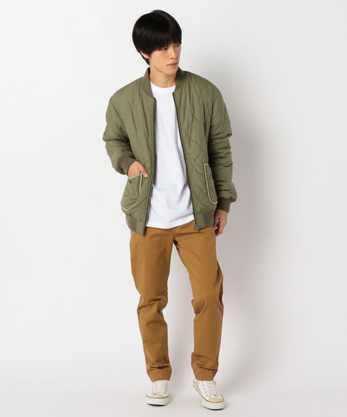 GLOSTER(グロスター)の「【WEB限定】キルティング ボア リバーシブルブルゾン(ブルゾン・メンズ・ブラック/ネイビー/オリーブ・M/L/XL)」の19枚目の写真