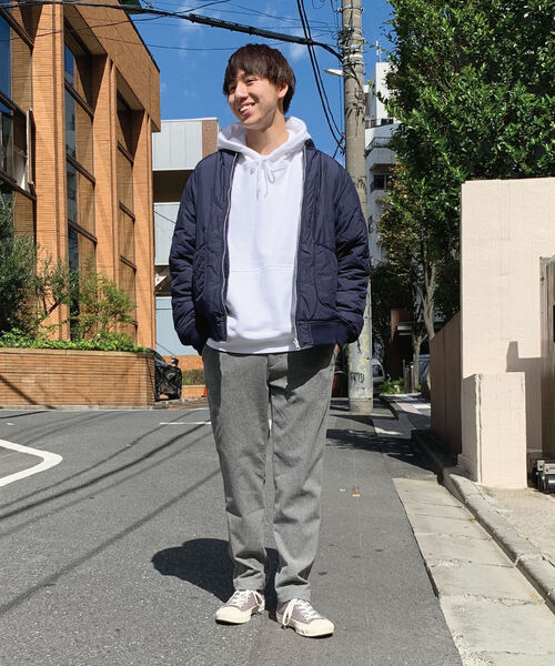 GLOSTER(グロスター)の「【WEB限定】キルティング ボア リバーシブルブルゾン(ブルゾン・メンズ・ブラック/ネイビー/オリーブ・M/L/XL)」の13枚目の写真