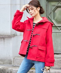 セール レディースのダッフルコート レッド 赤色系 ファッション通販 Zozotown