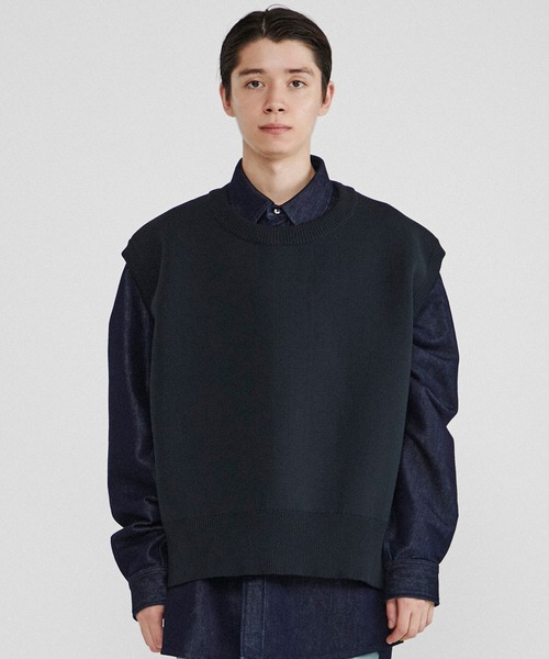 ベーシック ニット ベスト(140-160cm) （ベスト）｜COMME CA ISM